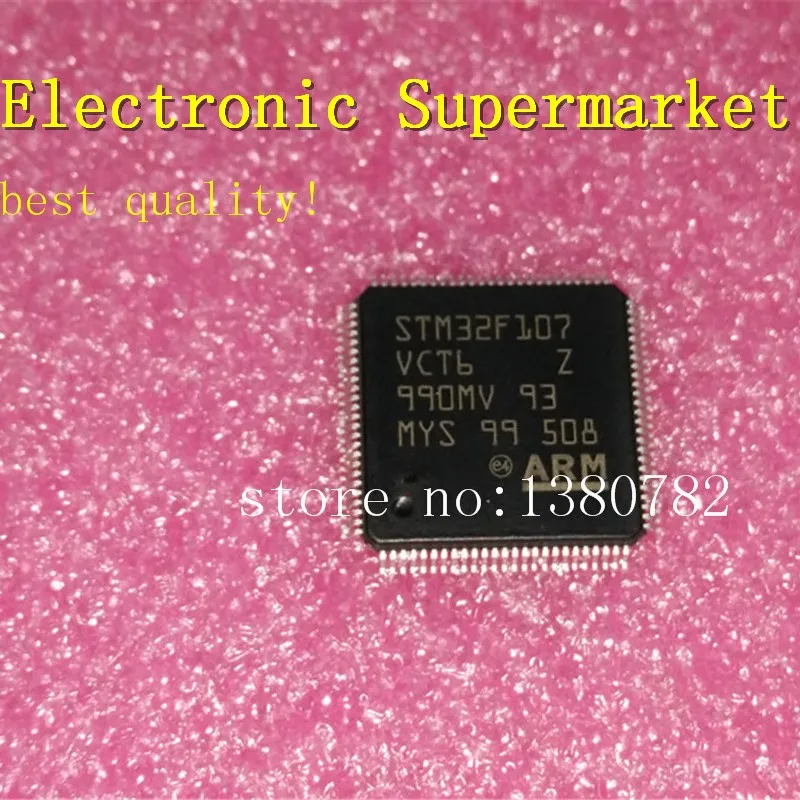 

Free Shipping 10pcs-50pcs/lots STM32F107VCT6 STM32F107 LQFP-100 New original IC In stock!