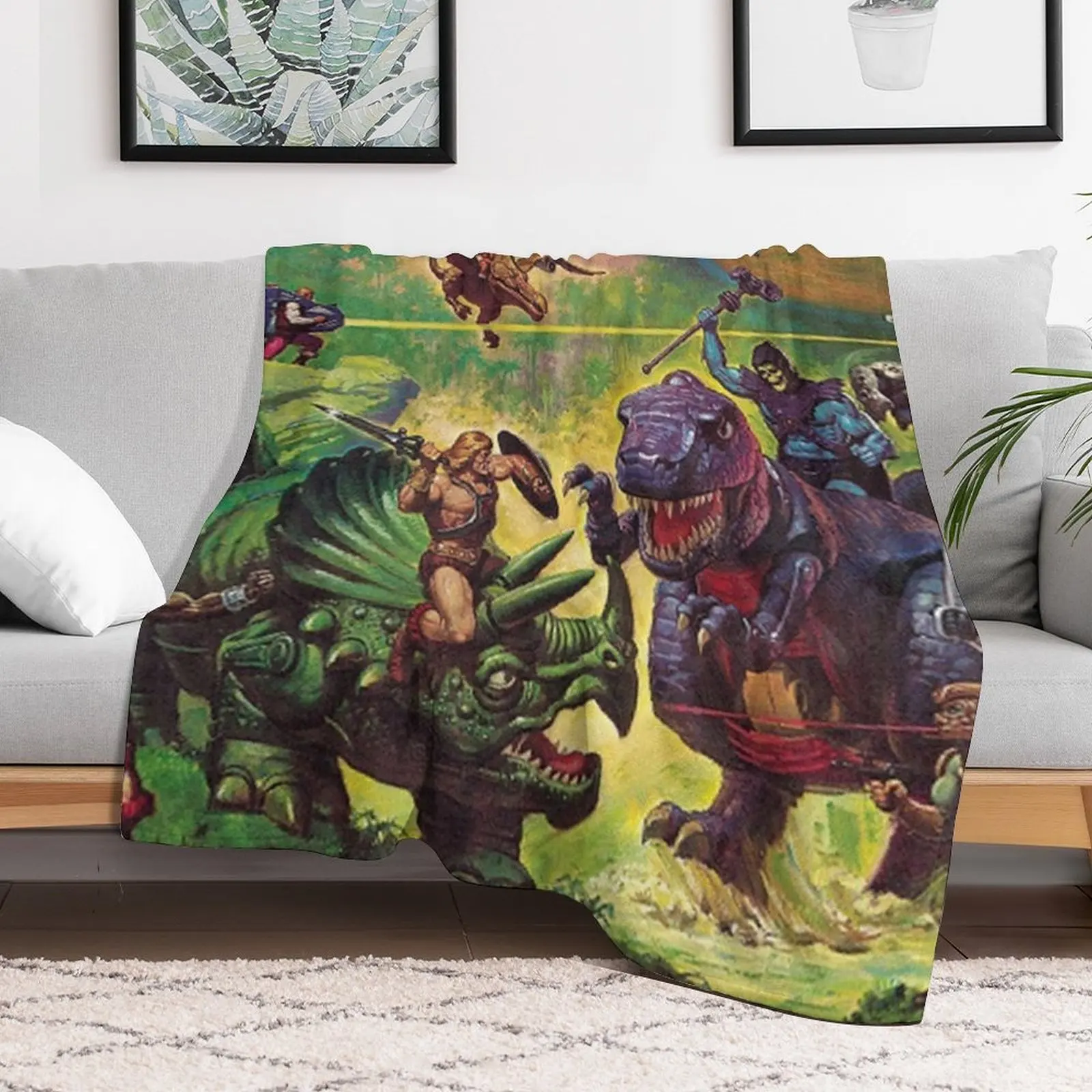 He-man Masters of Disguise Throw Blanket Hair Luxury Brand Luxury Designer Blankets