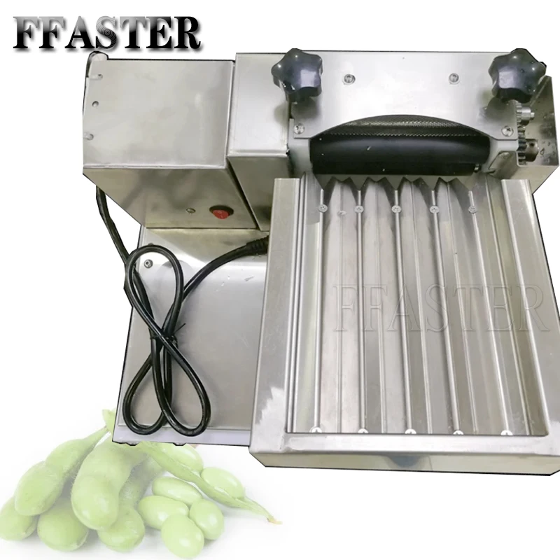 Electric Pea Sheller Machine Edamame Peeling Machine Green Pea Skin Removing Machine Pea Peeler