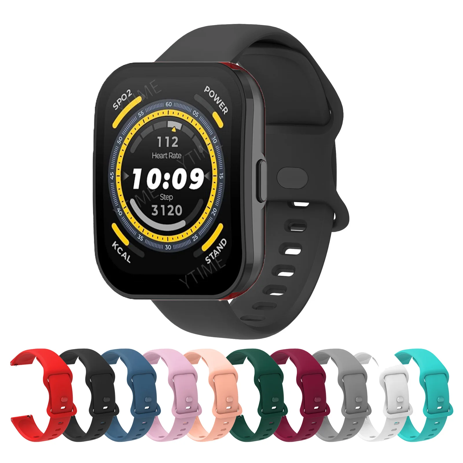 Pulseira inteligente para Huami Amazfit, Amazfit GTR 3 Pro, cinta de 42mm, GTS 4, 3, 2, 2E, GTS4, GTS2 Mini, Bip 5, 3 S U Pro Pulseira