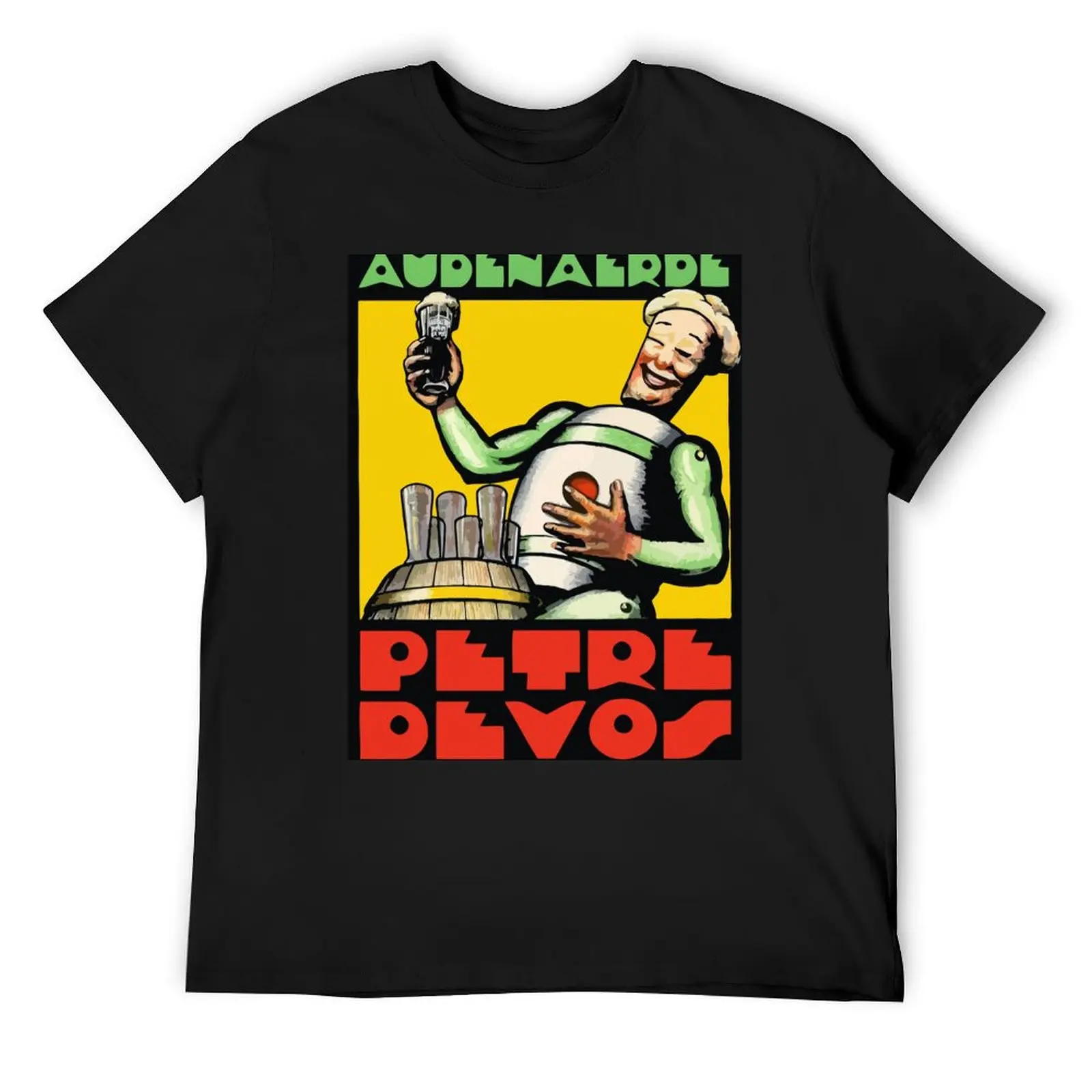 1930s Audenaerde Petre-Devos Belgian Beer advert retro style T-Shirt customizeds blanks anime t shirts mens t shirts pack