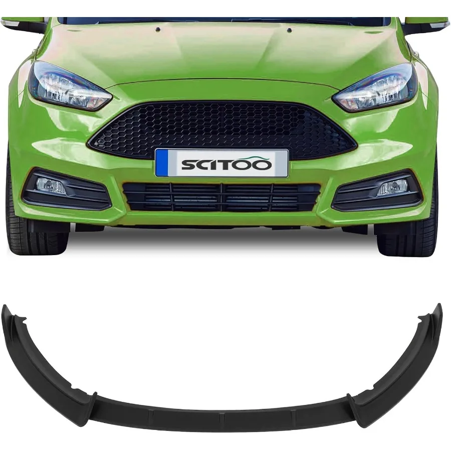 

Matte Black Front Bumper Lip Spoiler for 20132014 Focus ST Enhanced Aerodynamic Design for Improved Vehicle Stability and Aggr