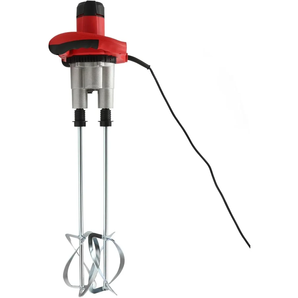 هاون النمام 2800 واط المزدوج مجداف الكهربائية هاون النمام يده الخرسانة الاسمنت هاون خلاط مع 6 سرعات Thinset الجص