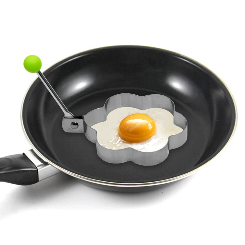 

Egg Fried Mould for Kitchen Stick Mold Pancake Non Cooking Tools Ring Stainless Steel