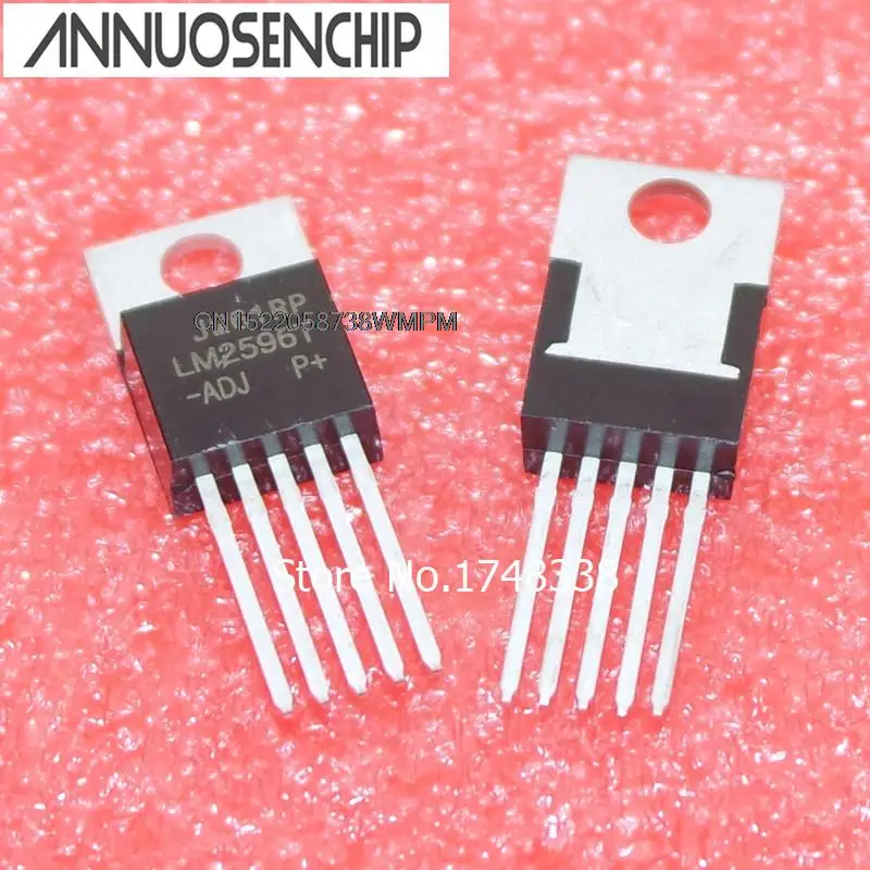 10PCS New and Original IC  LM2596 LM2596T TO-220 3A 5V ADJ 3.3V 12V LM2596T-5.0 LM2596T-ADJ LM2596T-3.3 LM2596T-12