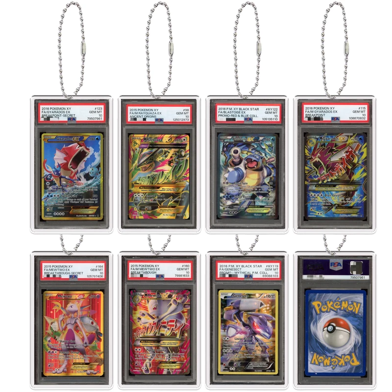 

Diy 2015, Pokemon XY PTCG, рейтинг карты, акриловый брелок Gyarados Charizard Blastoise Bulbasaur Mewtwo, подвеска на рюкзак, аниме