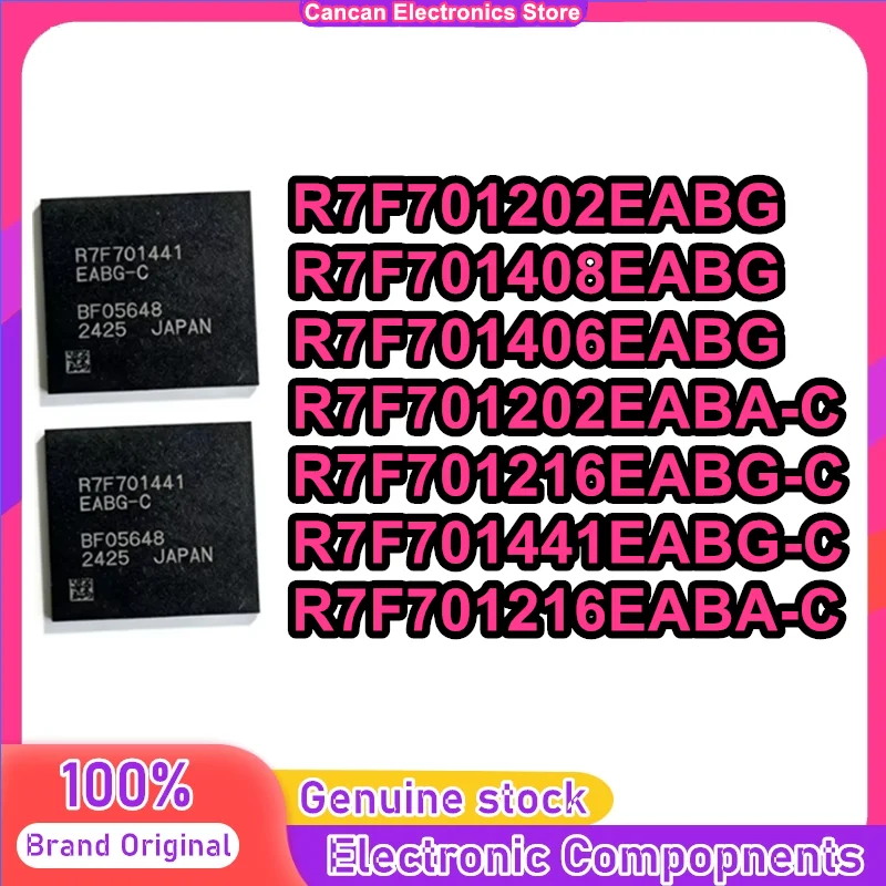 

R7F701202EABG R7F701408EABG R7F701406EABG R7F701202EABA-C R7F701216EABG-C R7F701441EABG-C R7F701216EABA-C BAG IC Chip in stock
