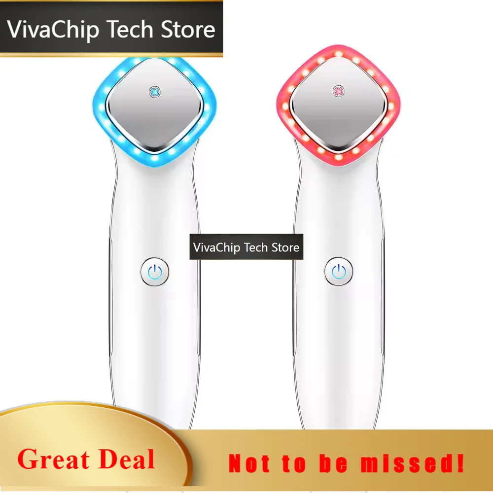 VivaCTBeauty Induction Device Handheld Sonic Vibration Rejuvenating Relaxation Device For Smoother Tighter Skincare