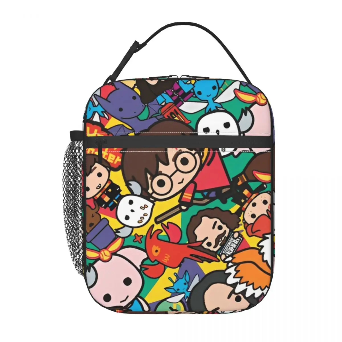 Lunch Boxes Harrys Potters Magic School Merch Lunch Container Ins Style Thermal Cooler Bento Box For Outdoor