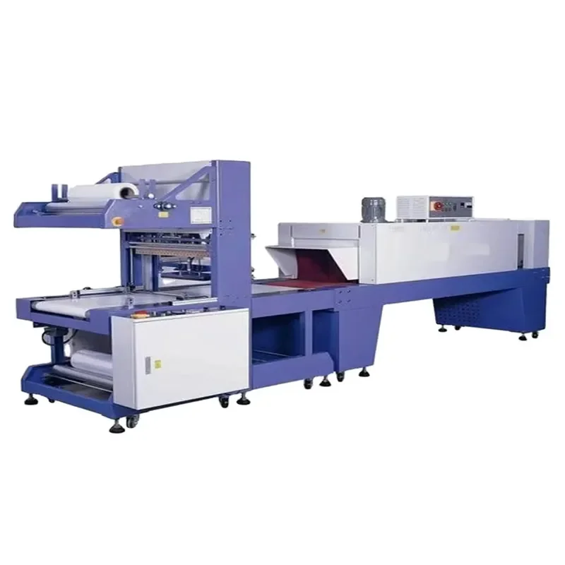 Automatic PE Plastic Bottle Heat Film Shrink Tunnel Wrapper Heat Shrink Wrapping Packing Machine
