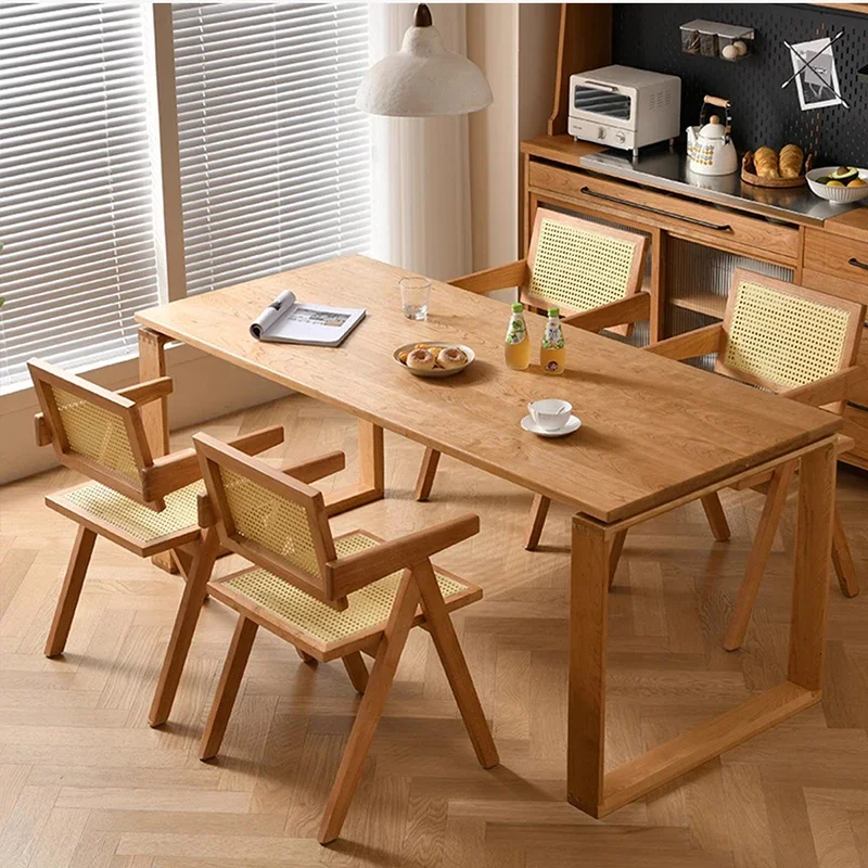 Dining Table Home Furniture Individual Coffe Tables Luxury Garden Modern Kitchen Living Room Juegos De Comedor Islands Chairs