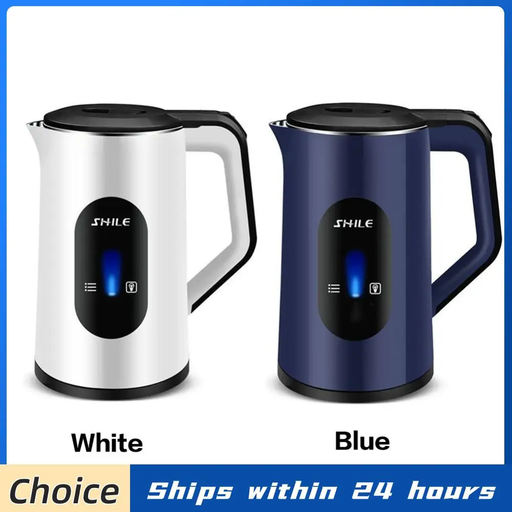 

2.2L Stainless Steel Electric Digital Display Large Tea Kettle Auto-Shutoff Thermal Water Kettle 1500W Fast Boil Tea Pot Kettle