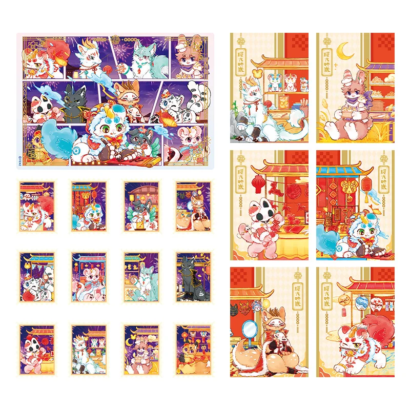 สินค้าพร้อมส่ง ของแท้ ชุดปีใหม่ 2026 จาก Fabulous Beasts โปสการ์ด อะคริลิค บล็อกสติ๊กเกอร์ ของตกแต่ง อนิเมะ เกม ของเล่นเด็ก ของขวัญวันฮาโลวีน