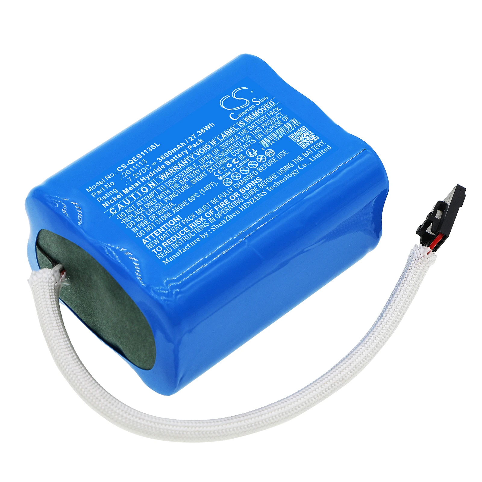 

Equipment, Survey, Test Battery For QED Environmental Systems QED 2011113 3800mAh / 27.36Wh