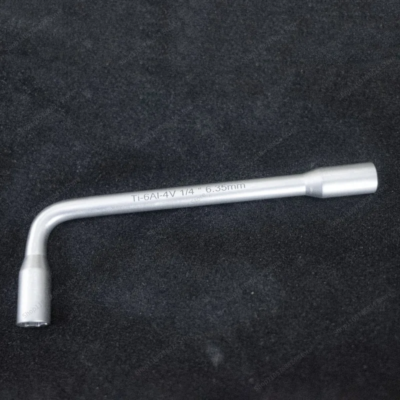 For Titanium Alloy L-shaped Wrench Screwdriver TC4 Screwdriver 6.35 Universal Batch Ultra-light Ti Handle Edc