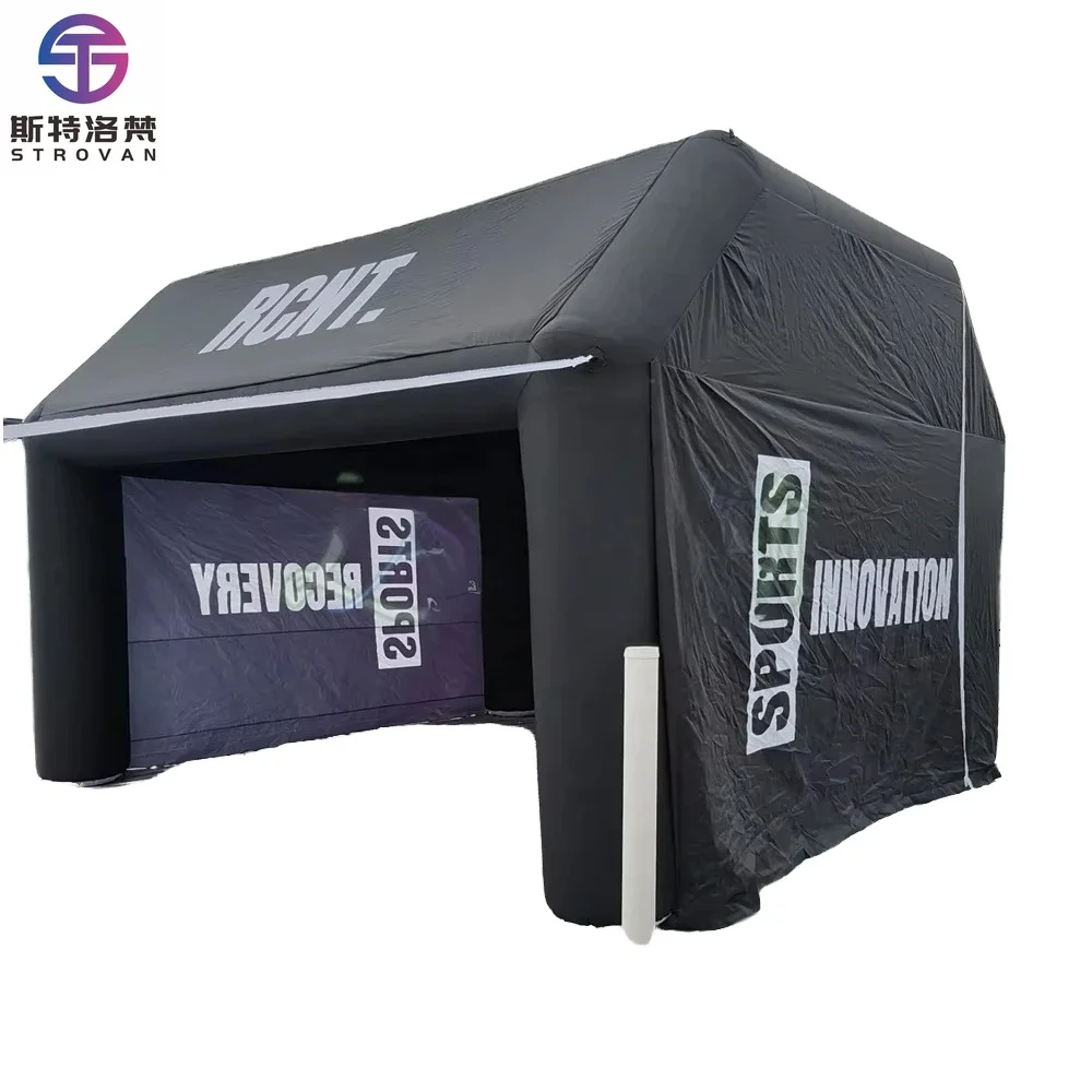 

STLF Customizable 5x5x3.5m H Inflatable Sports Tent Advertising Race Canopy Outdoor Events Portable Tent with Air Blower