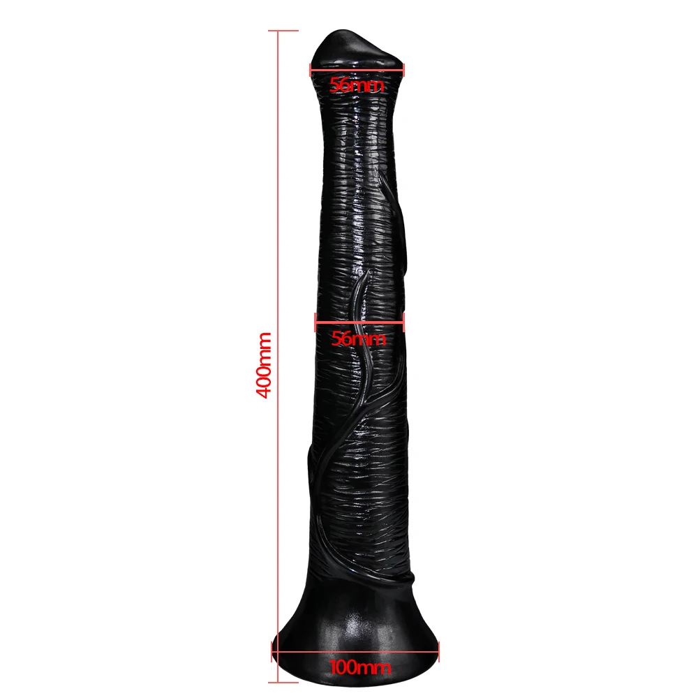 Dildo animale realistico stile cavallo gioco anale per donna_voghion.com