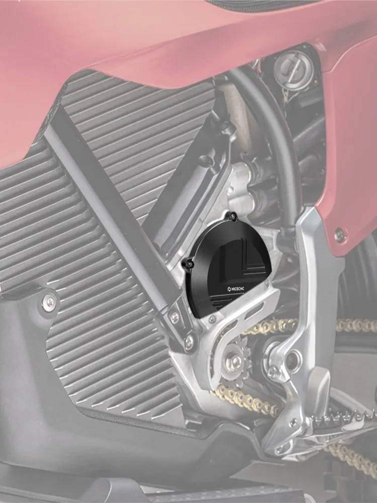 AliExpress NICECNC For Stark Varg EX Motor Cover Electric Dirt Bike Large Left Motor Guard Aluminum Protection For 2025 2024 STARK VARG MX