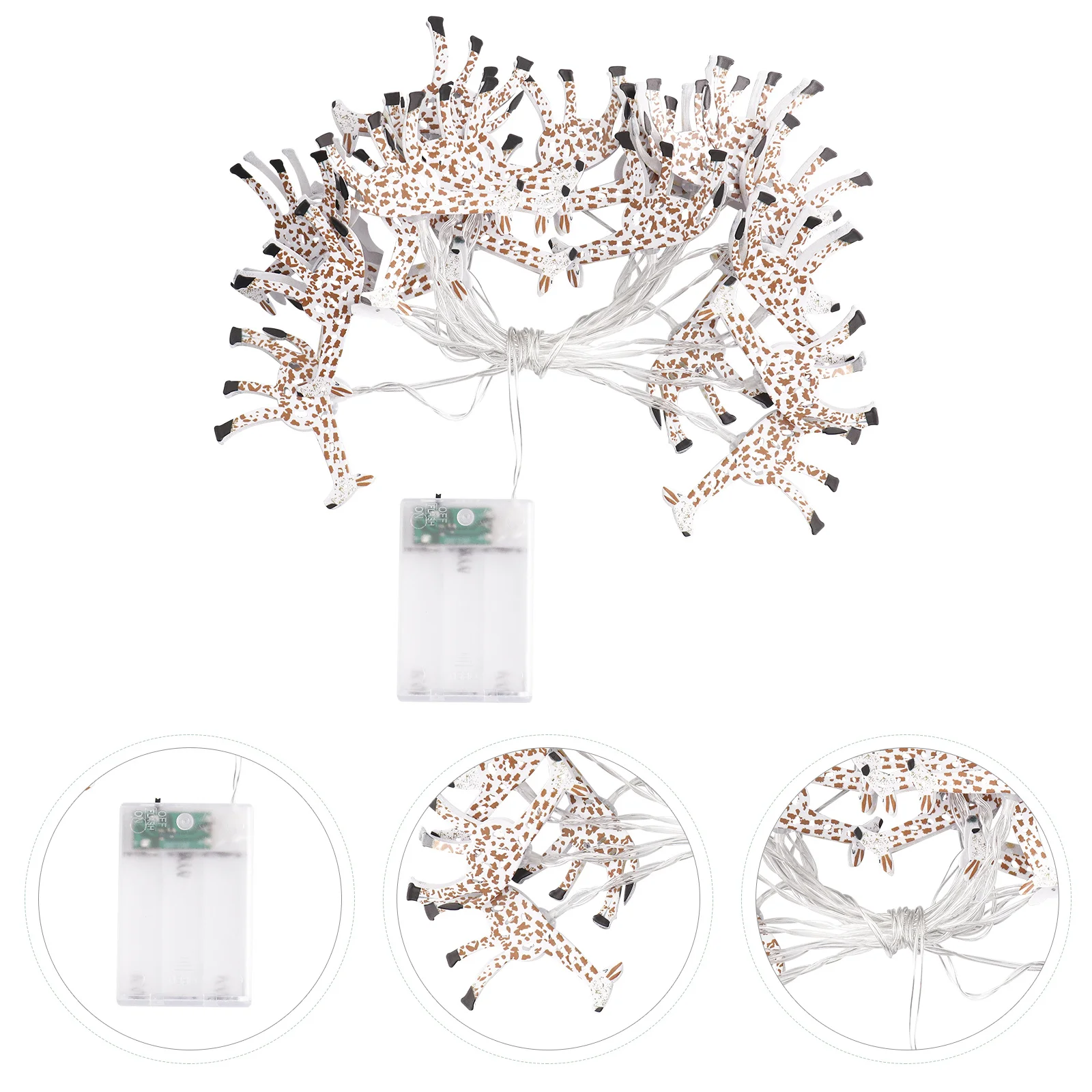 

1Pcs LED String Light Ornament Cute Giraffe Design -Powered Decorative Lamp for Indoor Outdoor Festival Landscape Use