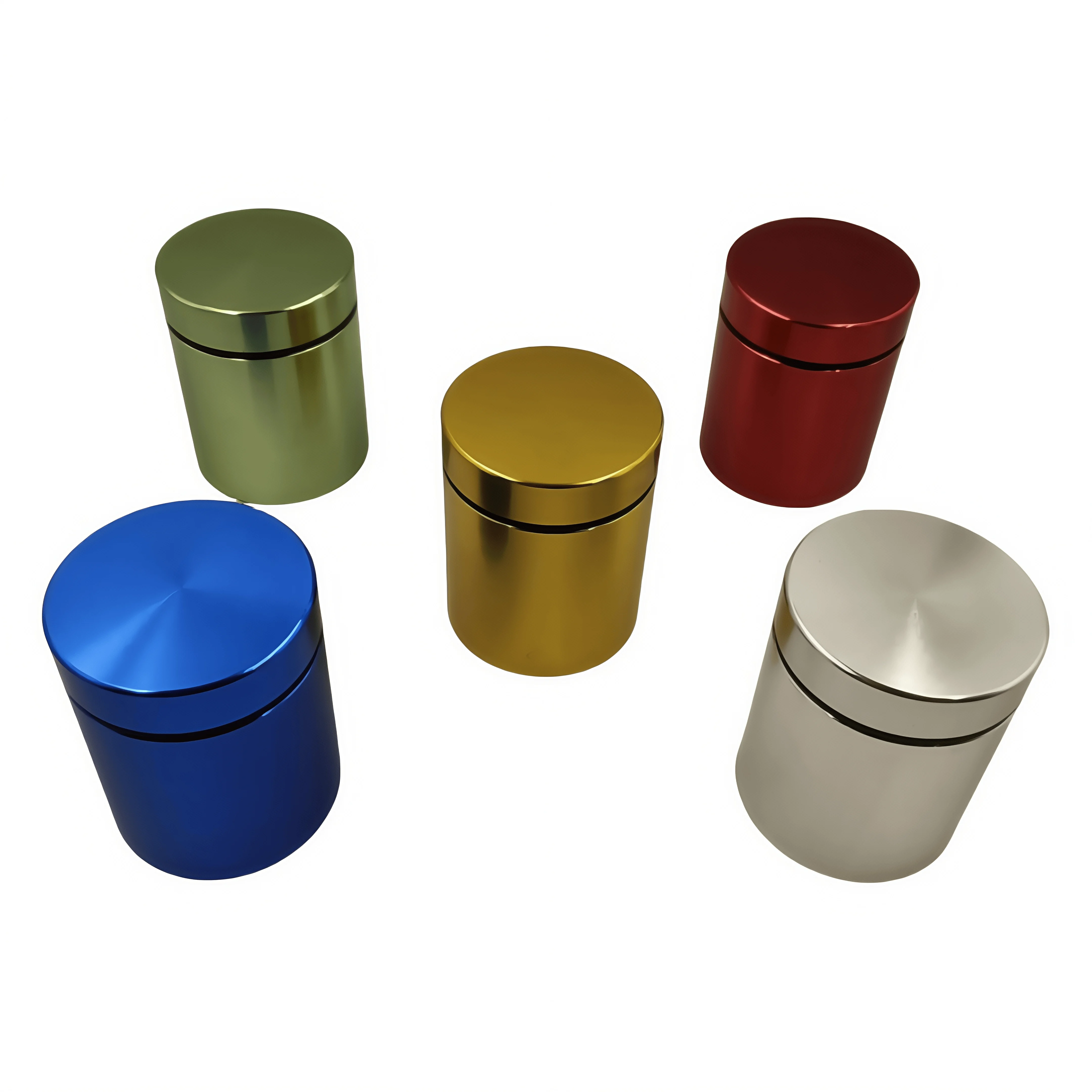 

Герметичный контейнер для хранения табака из алюминиевого сплава — герметичная, влагостойкая канистра для табака для свежести | Компакт и Ду