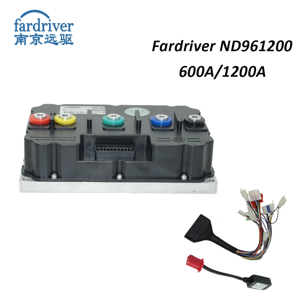

Контроллер FarDriver ND961200 600A синусоидальный с Bluetooth для электросамокатов и мотоциклов, для двигателей BLDC 8-12 кВт, со склада в США