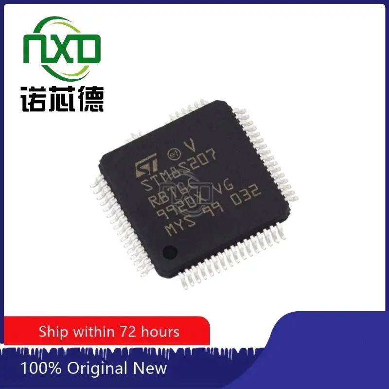 

10PCS/LOT Original off the shelf STM8S207RBT6 STM8S207 STM LQFP-64 8-bit microcontroller