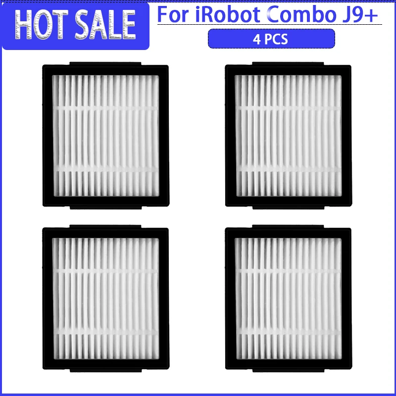 Geschikt voor (iRobot Roomba COMBO J7+ / COMBO J9+ / COMBO 10 Max) Vacuümonderdelen Hoofdrol Zijborstel Hepa Filter Mop Doek Stofzak