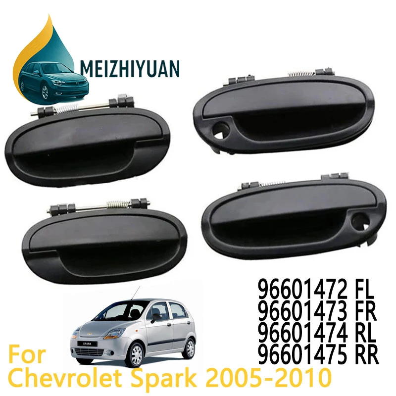 

Exterior Door Handle Front Rear Left Right For Chevrolet Spark For Daewoo Matiz Replacement 96601472 96601473 96601474 96601475
