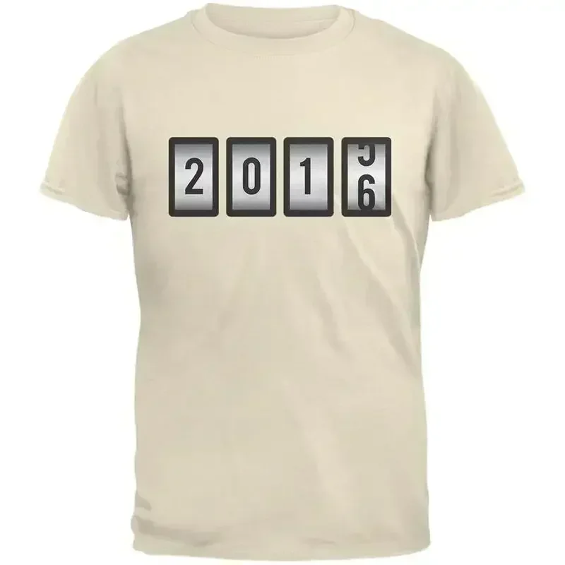 New Years 2016 Slots Natural Adult T Shirt