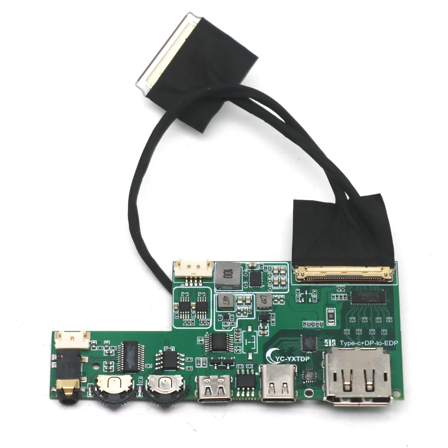 2in1 USB Type-C DP To EDP Driver Board 2K 4K 30p 40P EDP Signal Portable LCD Display Screen PC Mobile Phone Projection Monitor