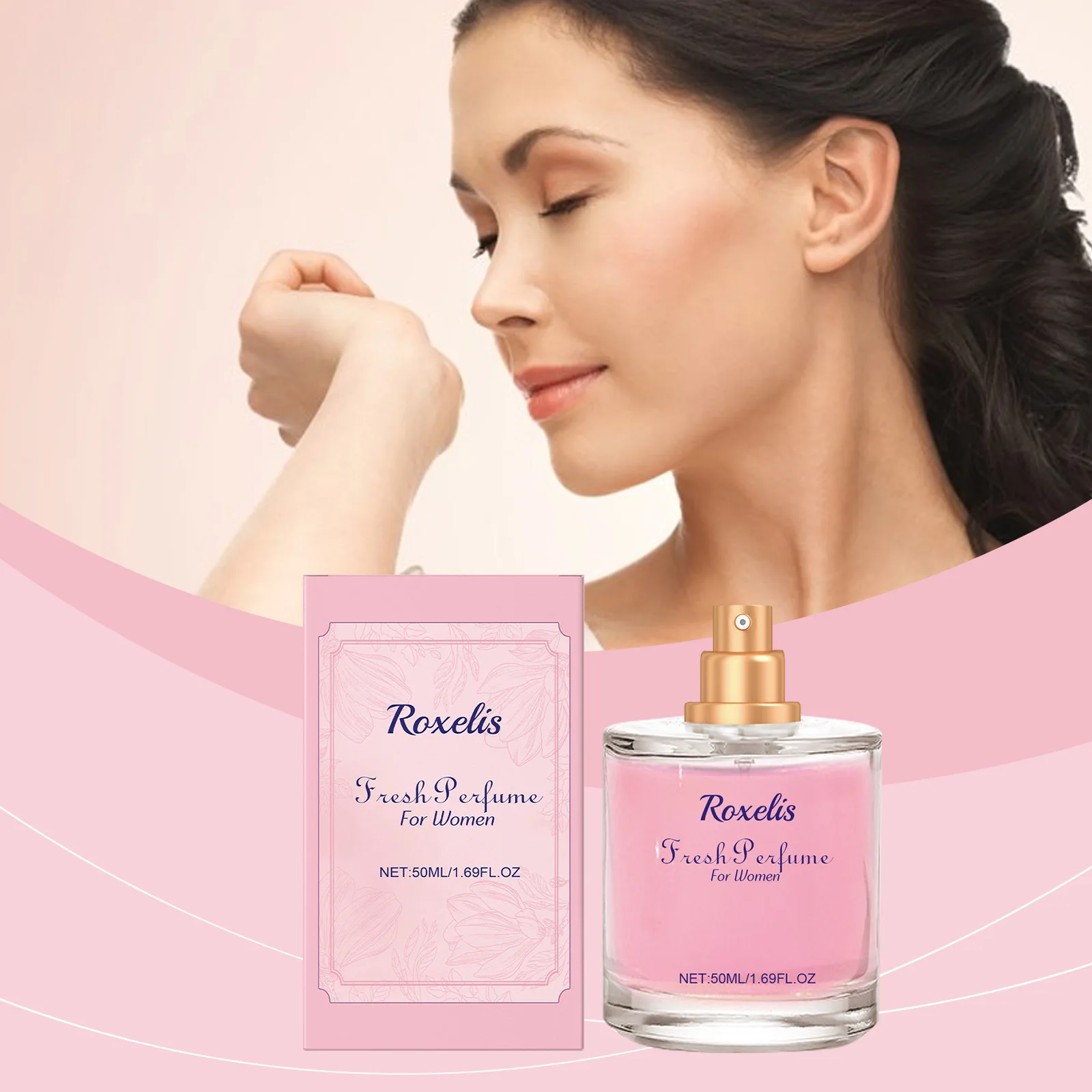 50 مل عطر Tuberose النسائي الكلاسيكي برائحة الأزهار الرومانسية العطر الدائم Lingering Encounter Light Glamour رذاذ الجسم