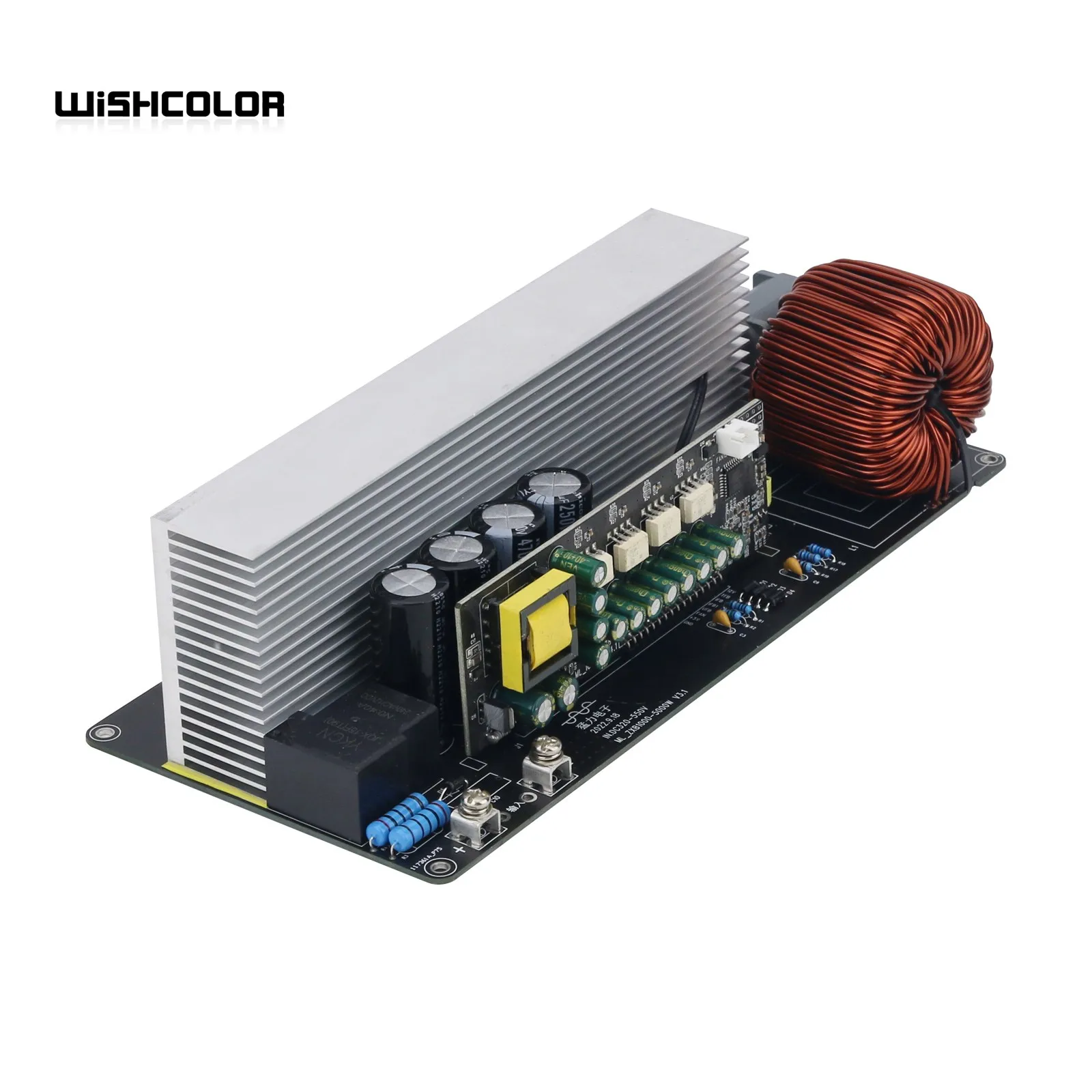 Imagem -04 - Wishcolor Pure Sine Wave Inverter Board Motherboard 5kw Proteção contra Sobrecarga Pré-carga Dc320550v 5000w