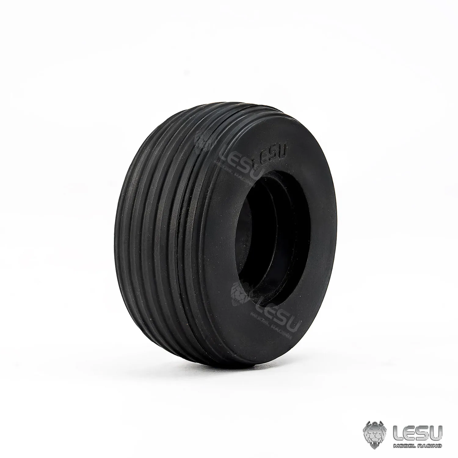 63MM Rubberen Achterwiel Band voor LESU AOUE 225A DIY Deel 1/14 RC Hydraulische Log Loader Afstandsbediening Suikerriet Loader Grabber