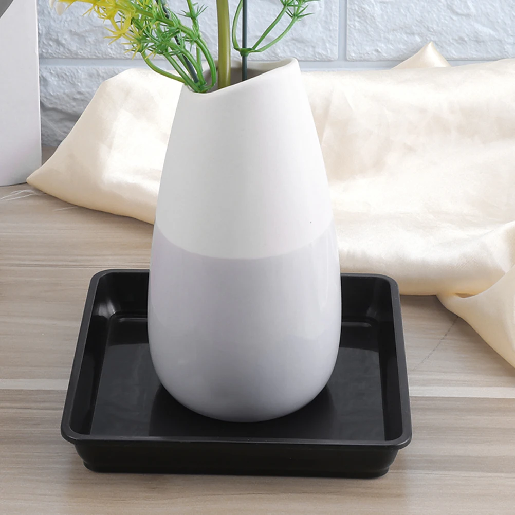 

15pcs Plant For Pots Square Plant Drip Plastic Flower Pot Trays Drainage Drip Trays Indoor Outdoor Garden Base