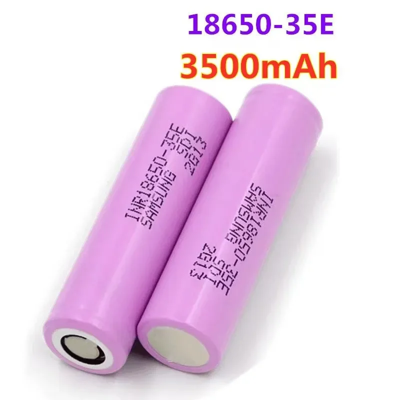 Battery 18650 INR18650-35E Medium Current 3400 MAh 3.7V for Samsung