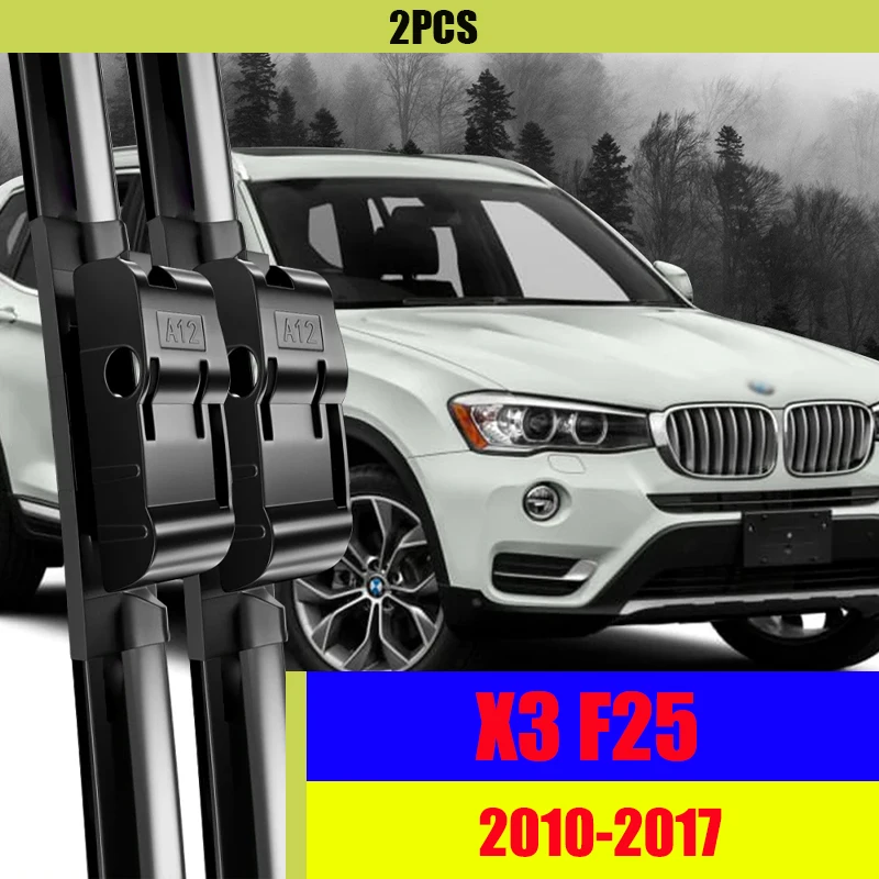 

For BMW X3 F25 Front Wiper Blades 2010-2017 2011 2012 2013 2014 2015 2016 Windscreen Windshield Window Accessories 26"+20"