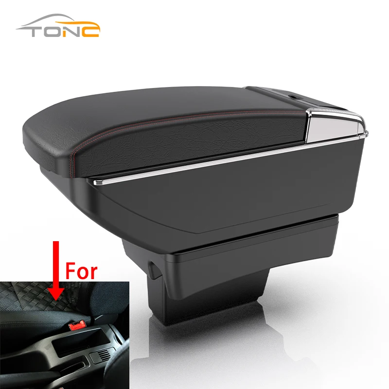 

Armrest For Peugeot 307 storage box For Peugeot 307 interior details armrest box with cup holder car accessories