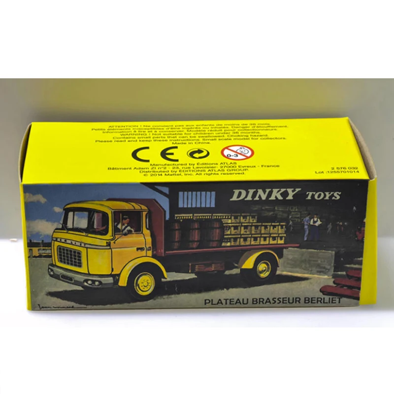 딘키 토이즈 1:43 플라토 브라슈르 베리에트 트럭 합금 자동차 모델 클래식 성인 기념품 선물 정적 디스플레이