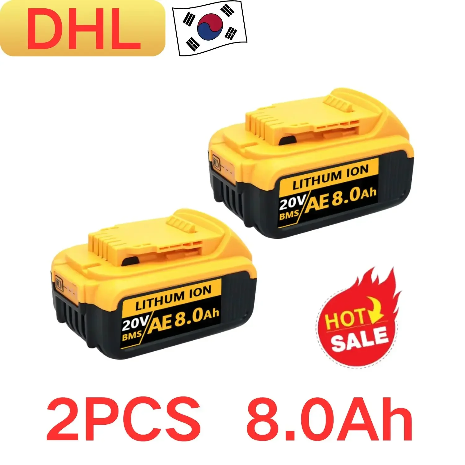 DCB200 20V Battery Compatible with dewalt power Tools 18V 12Ah rechargeable electric tool Lithium batteries 20V 18Volt 18v 12Ah