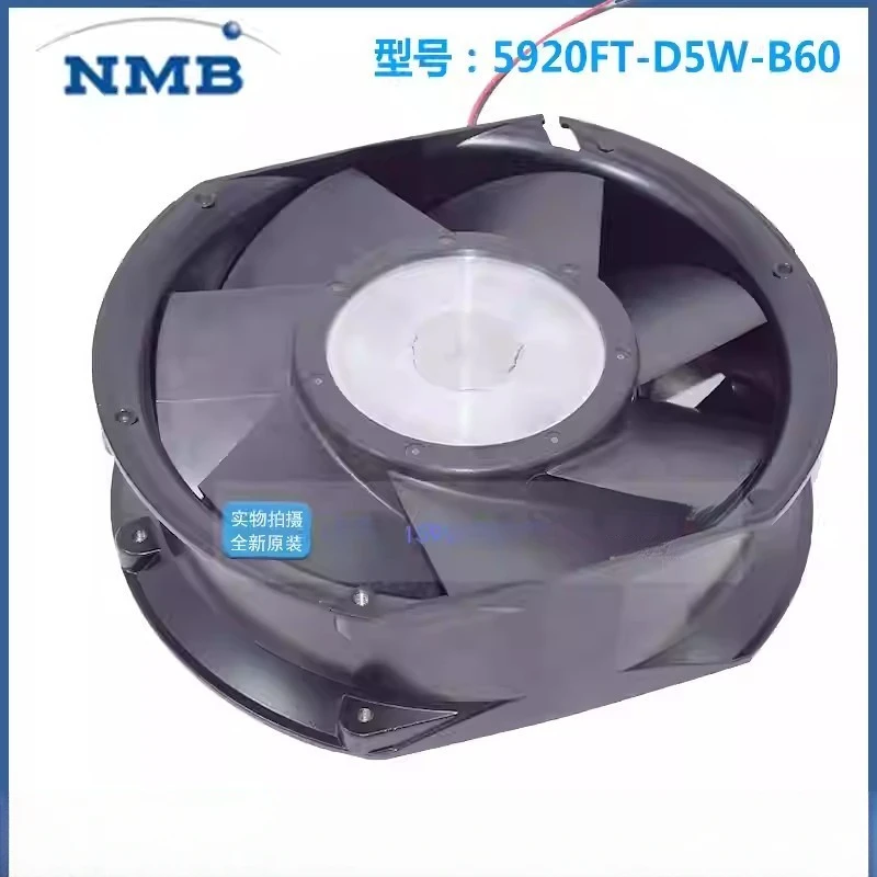Y+NMB-MAT 5920FT-D5W-B60 DC24V 4.80A 17251 2-Wire Inverter Cooling Fan