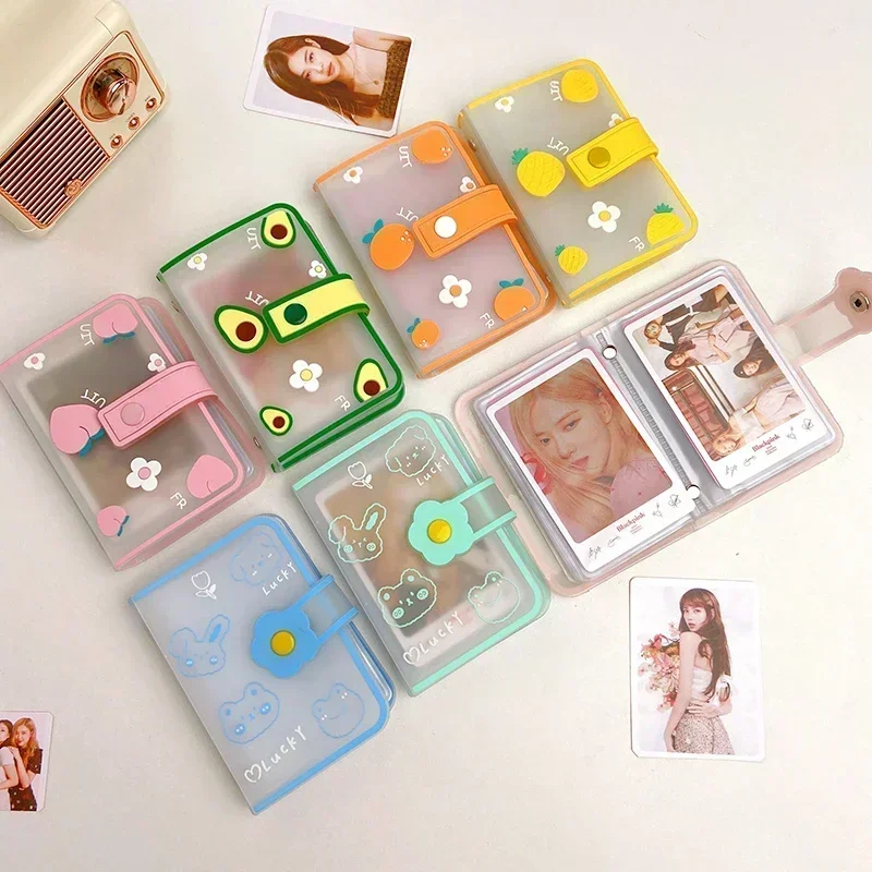 3 Inch Camera Photo Small Photo Album Instax Album Kpop Photo Card Holder Mini Photocard Binder ID Card Cover Collect Book