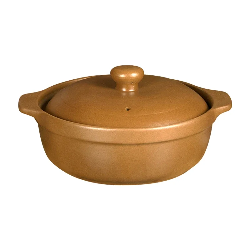 Cazuela de gas especial, ollas de arcilla para cocinar, utensilios de cocina de cerámica, olla de piedra, olla de barro para cocinar, cazuela sin esmaltar, olla de sopa