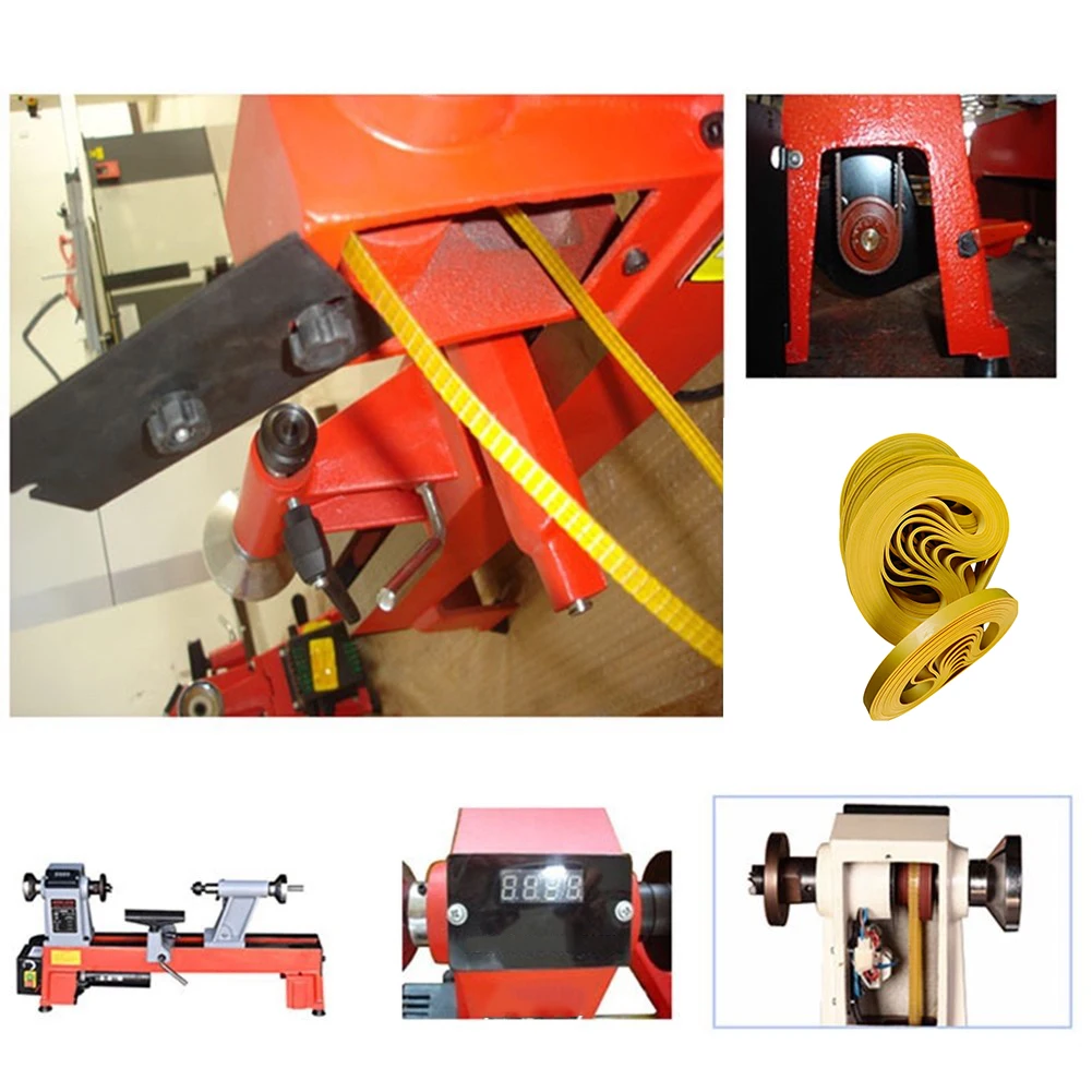 Anti-slip Saw Tire 8 Inch Bandsaw Tire Imported Rubber Material Superior Flexibility Stable Operation For Quiet Woodworking