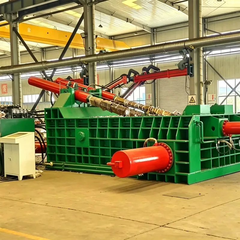 YG Customized Heavy Duty Scrap Metal Baler - Hydraulic Iron Steel Aluminum Recycling Compactor For Waste Metal