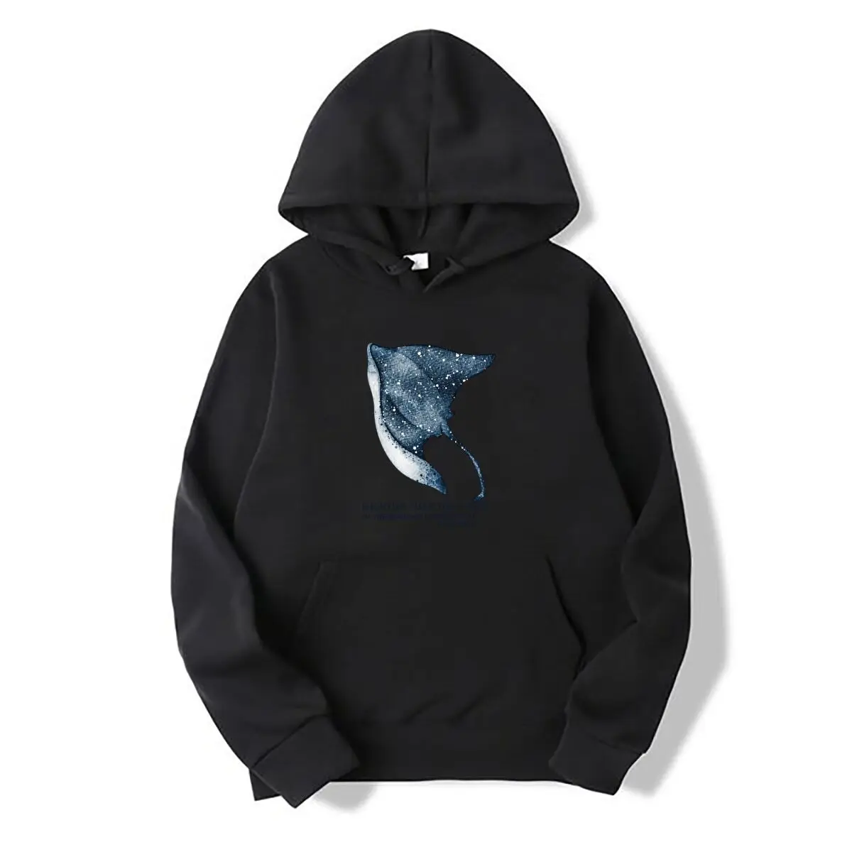 Stingray Mightier Than The Waves Psalm 93 4 Autumn and winter new men's and women's hooded sweatshirts