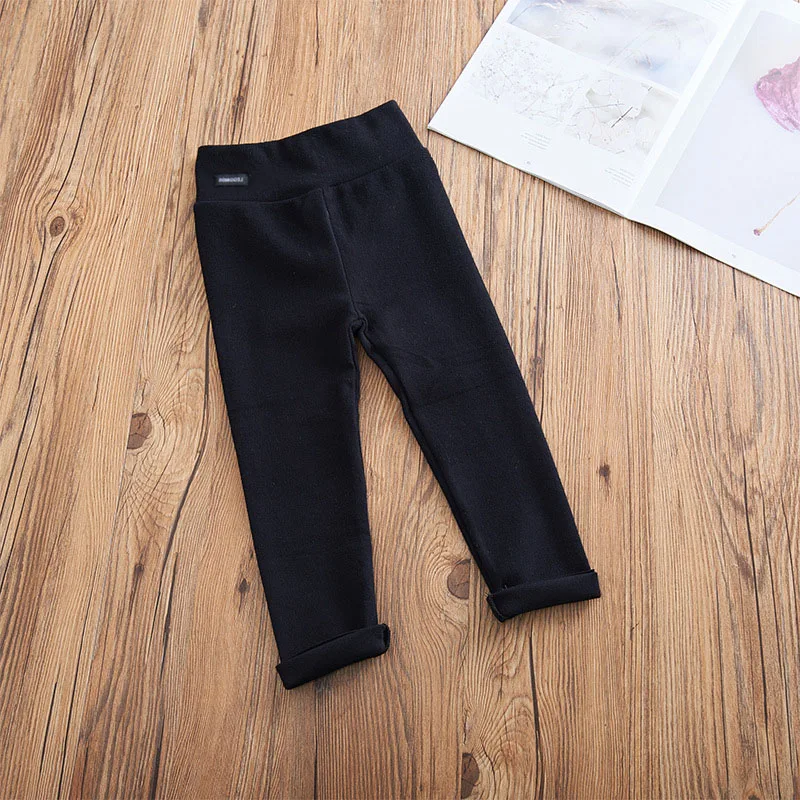 2024 Autumn New Girls\' Bottom Pants Slim Fit Elastic Long Pants Girls Fashion Kids Outfit Casual Versatile Children\'s Trousers