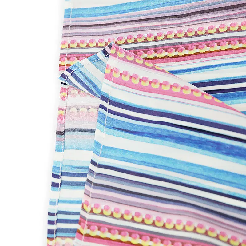 BirdTree-robe gilet élégante en crêpe Double soie, col en V imprimé rayé à lacets, robe polyvalente à la mode pour femmes, printemps 2026 D5D730CC