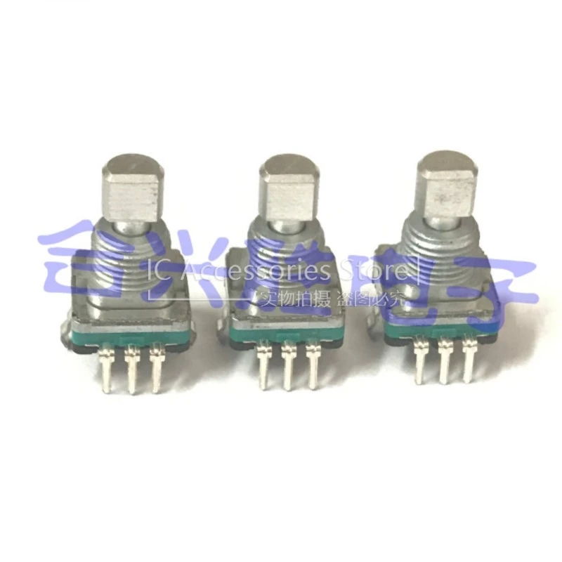 1PCS EC11E09244BL Rotary Encoder 18 Positioning 9 Pulse Car Audio Volume Switch Shaft Length 12MM