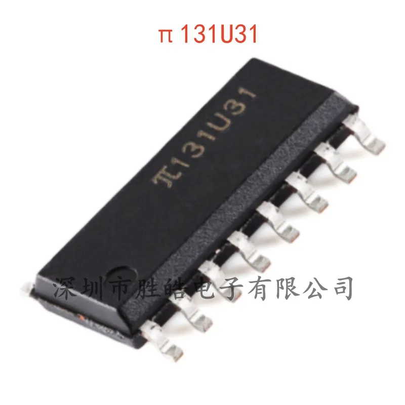 

(10PCS) NEW π131U31 3kVrms 150Kbps Three-Channel Digital Isolator Enhanced ESD SOIC-16 π131U31 Integrated Circuit