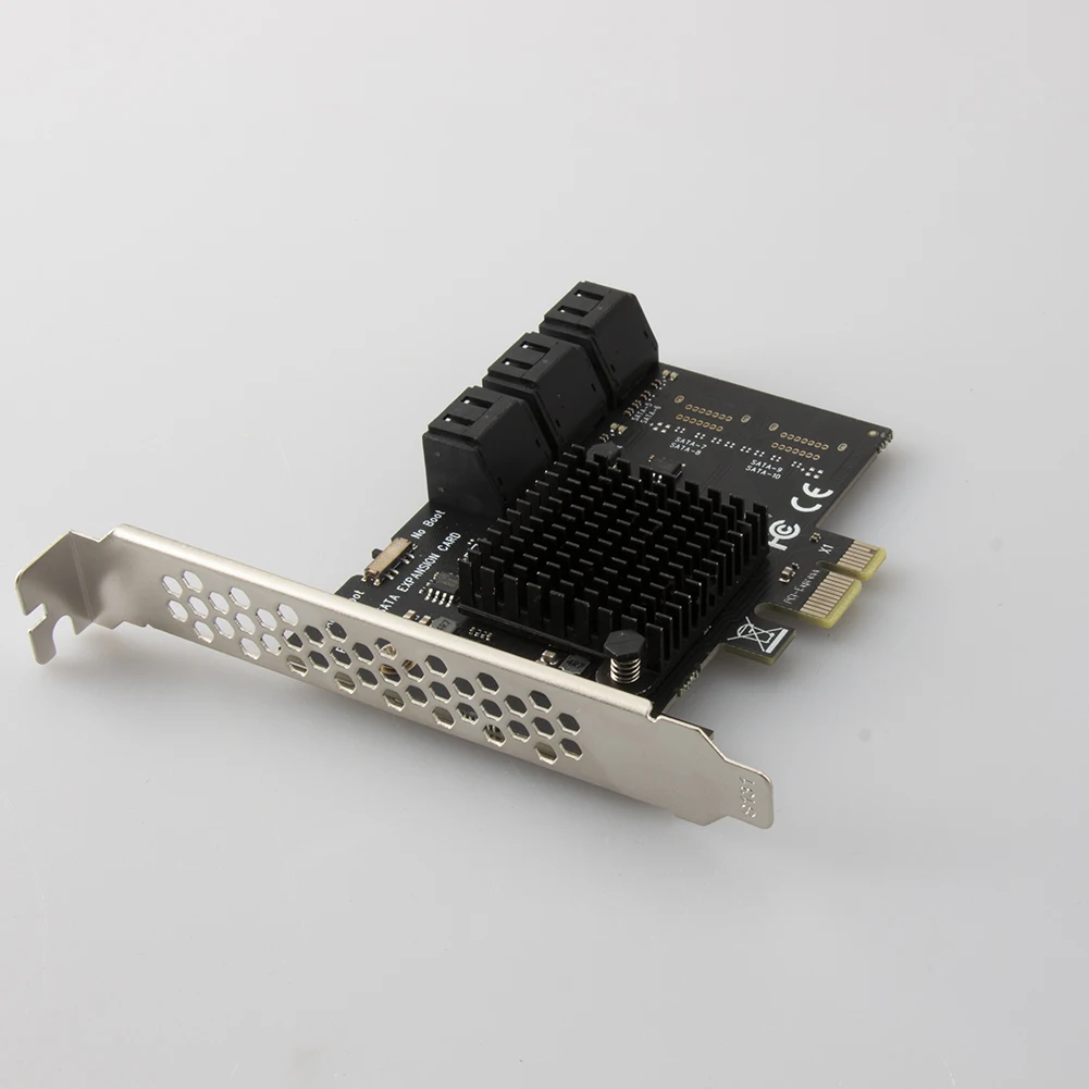 6-портовая карта расширения PCI-E 1X к SATA3.0, карта расширения 6 Гбит/с, мини-выкс-карта для комплекта настольного компьютера с ОС Windows